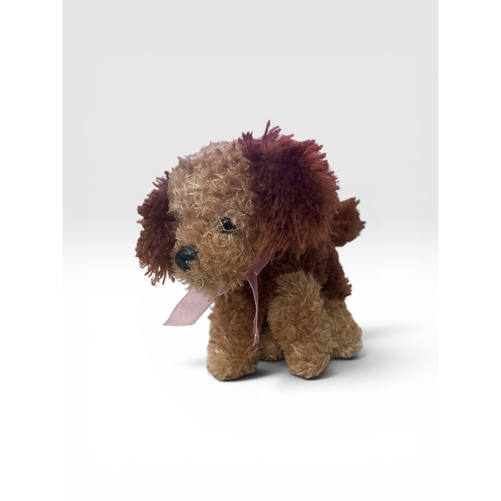 Dan Dee Collector's Choice Brown Tan Shaggy Puppy Dog Plush 1006850 8 Inch 2010